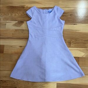 Love By Ava Yelly Lavender Cap-Sleeve Fit & Flare Mini Dress XS 5/6